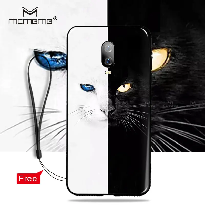 Мягкий силиконовый чехол из ТПУ с рисунком милого кота кролика для Oneplus 6 T 6t 5 t