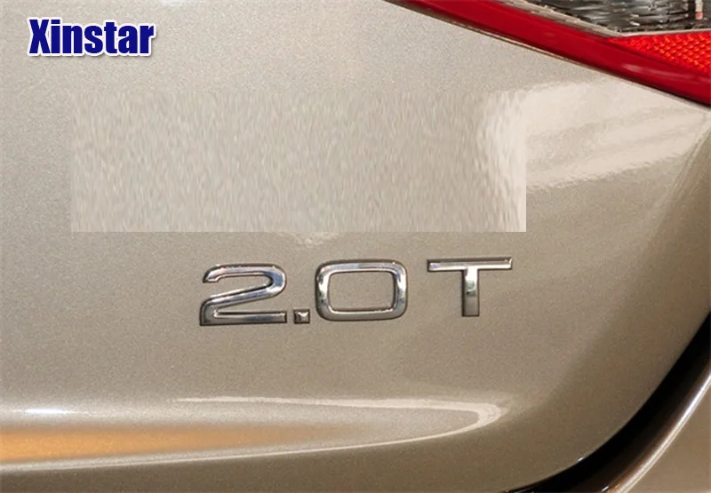 ABS sline car badge 1.8T 2.0T 3.0T rear Emblem sticker for Audi A1 A3 A4 A5 A6 A6L A7 A8 S3 S6 Q3 Q5 Q7 TT S RS | Автомобили и