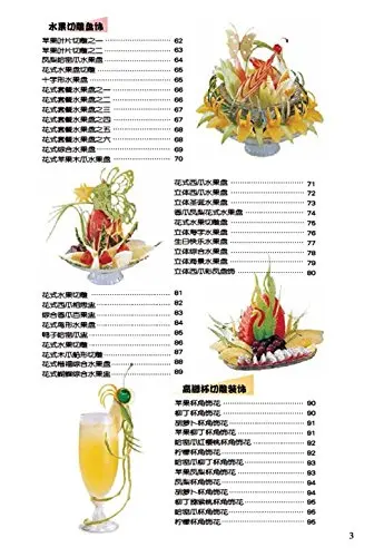 Креативная резьба прилегающая к фруктам и овощам (китайское издание)|plate|plate fruit |