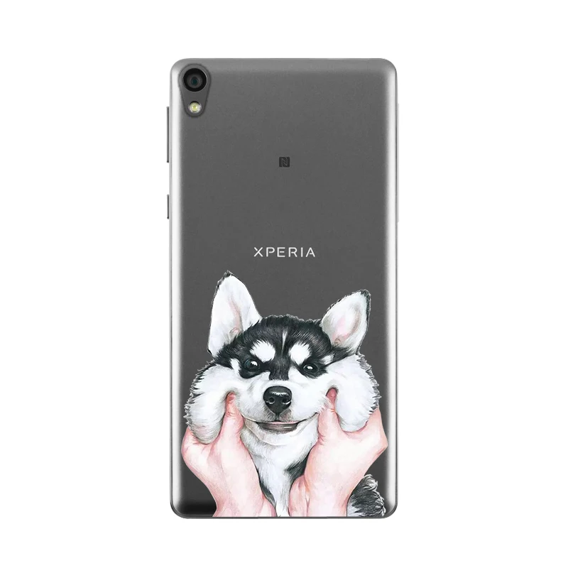 Мягкие чехлы из ТПУ для Sony Xperia E5 F3311 F3313 Мягкая силиконовая задняя крышка чехол