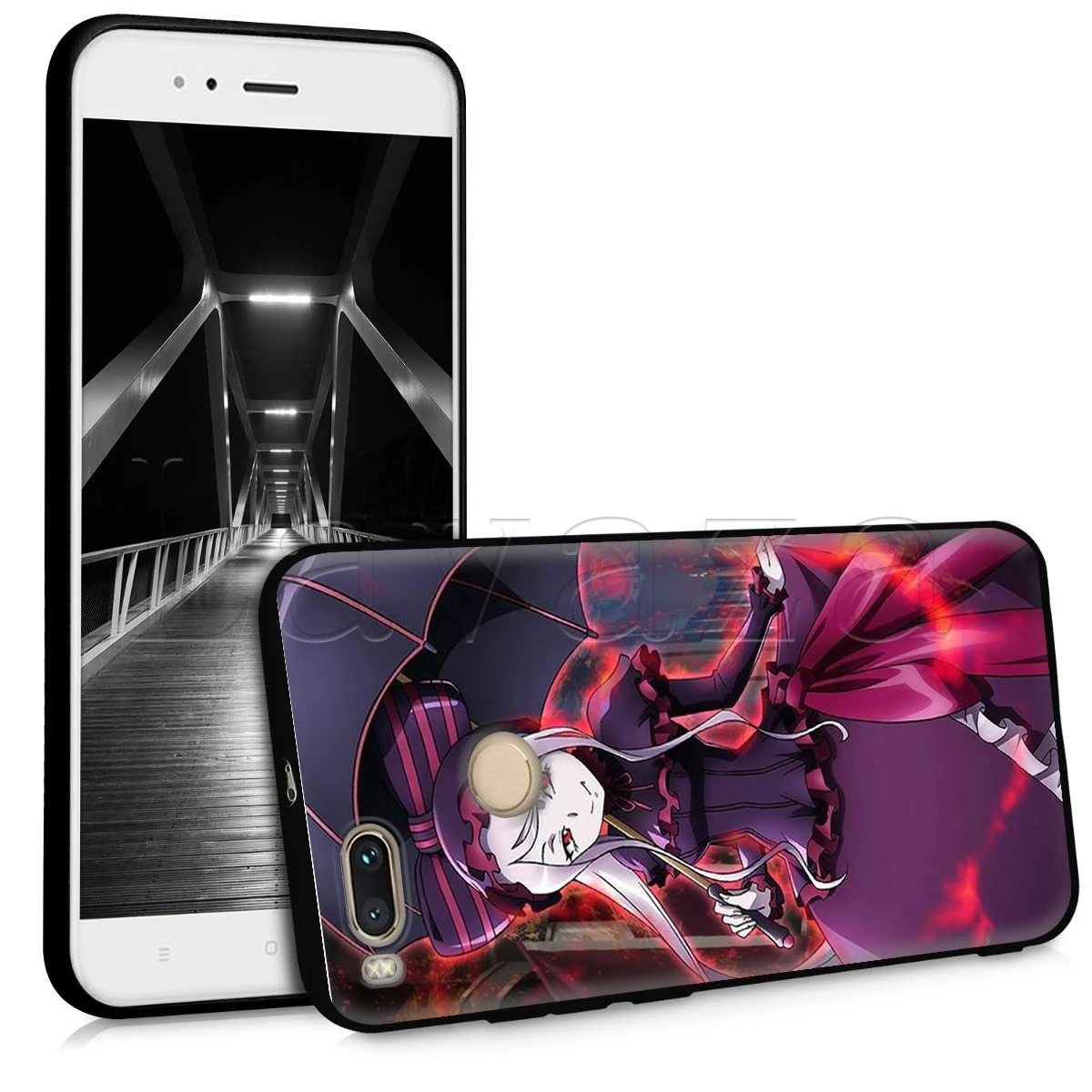 Overlord Vampire Girl Shalltear Case for Xiaomi MI Redmi Poco X2 K30 Note 8T 10 6 8 9 9se A1 A2 A3 MAX 3 Lite Pro Plus f1 | Мобильные
