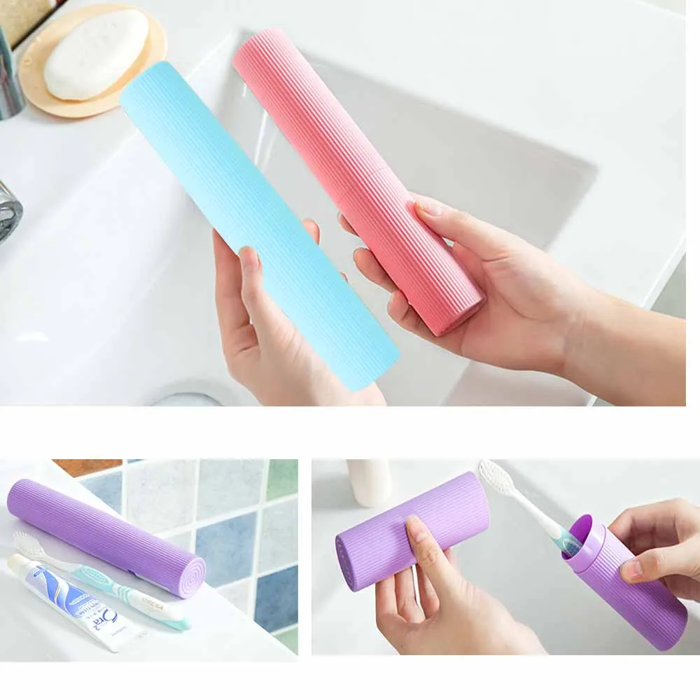 Портативный органайзер для зубных щеток ванной комнаты держатель косметической