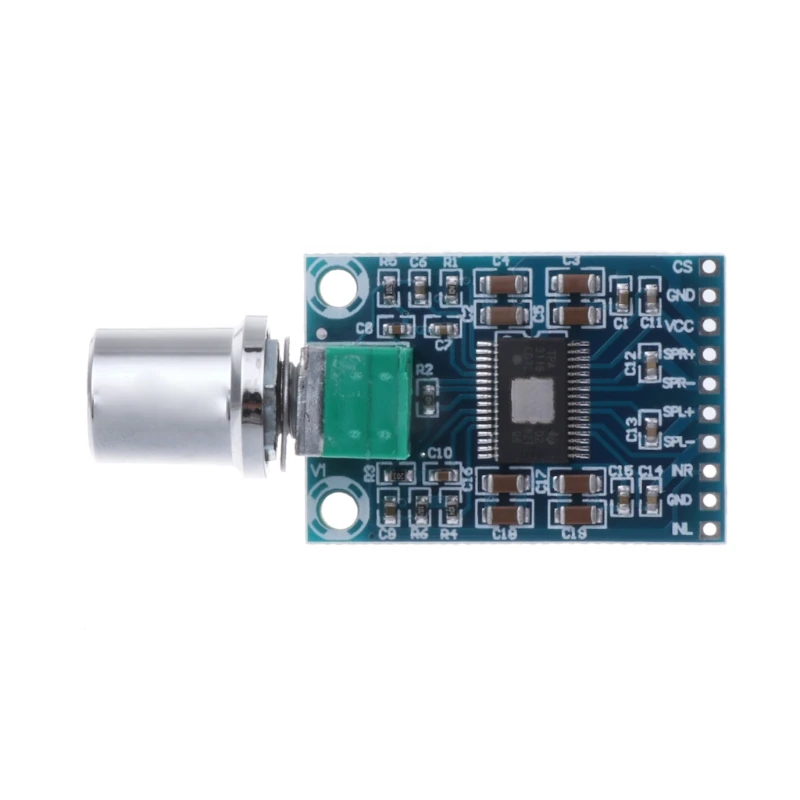 Плата усилителя мощности micro digital чип TPA3116D2 двойной 50 Вт звук высокой четкости 12 24