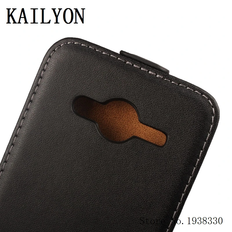 KAILYON G355H Роскошный кожаный чехол книжка для samsung Galaxy Core 2 Core2 G3559 модный ретро