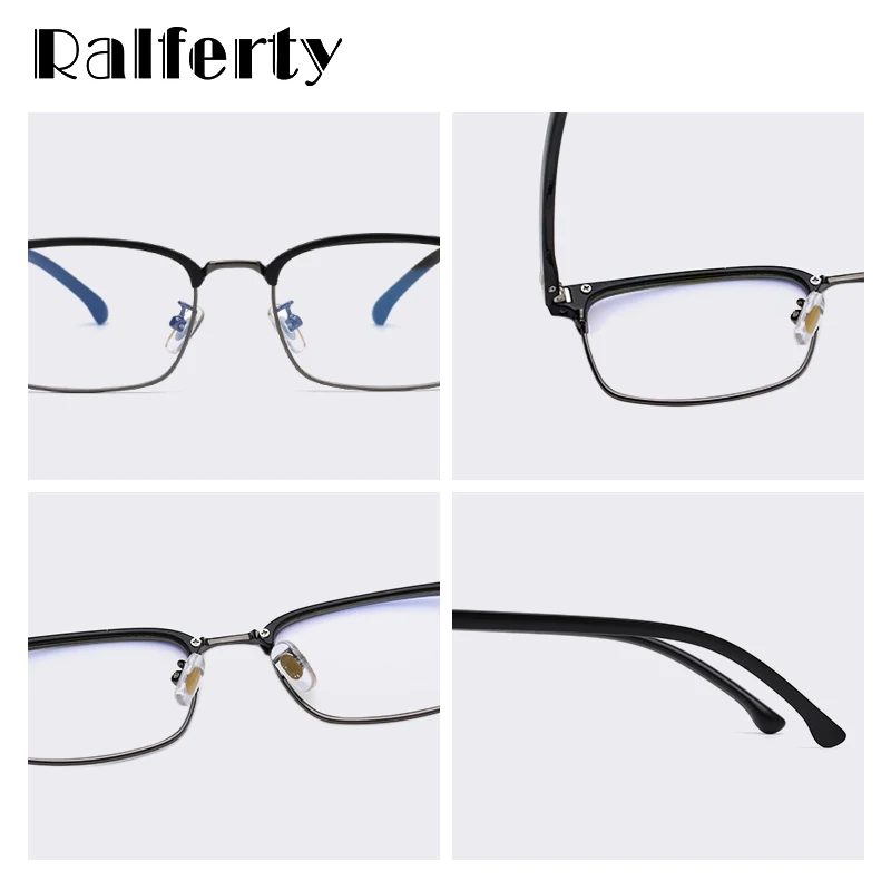 Мужские очки Ralferty TR90 ультралегкие для близорукости мужские по рецепту 2019 бизнес