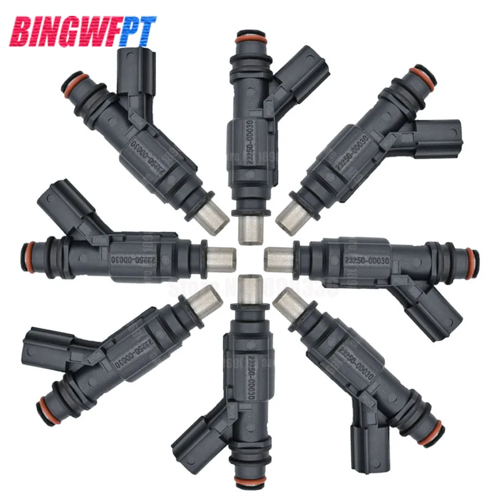 

8PCS FUEL INJECTOR FOR AVENSIS COROLLA 1.4 VVTI 1.6 99-04 NOZZLE 0280156019 23250-0D030 23209-0D030 232500D030