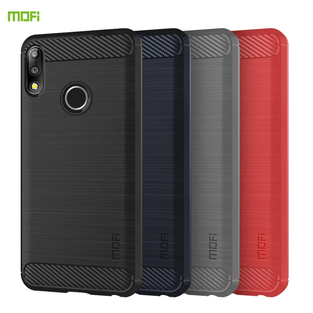 Чехол для телефона Asus Zenfone Max Pro M2 ZB631KL, защитный кожух 6.26 дюйма MOFi Soft Silicone TPU Back Funda on.