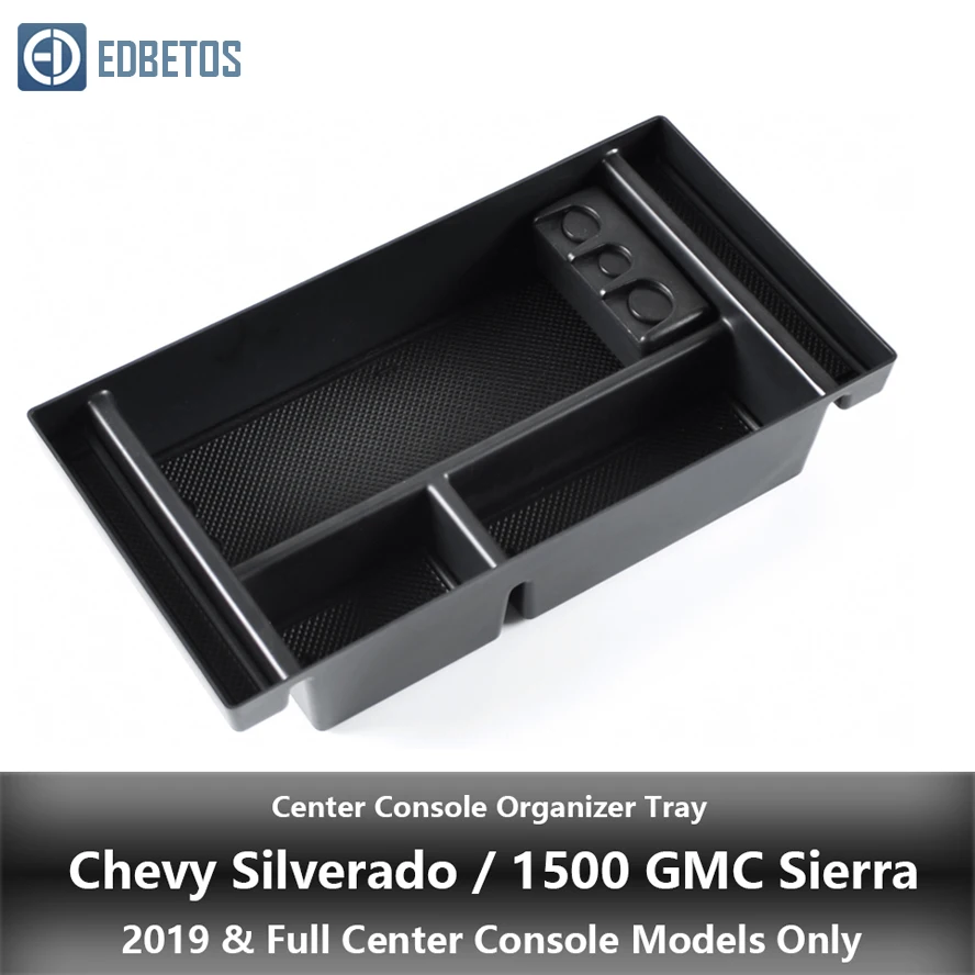 EDBETOS консоль для Chevy Silverado 1500 GMC Sierra 1500 подлокотник коробка для хранения консоль Органайзер укладка