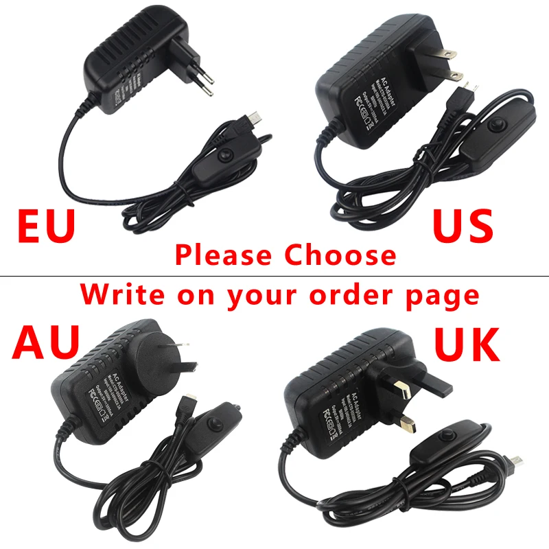 Оригинальный Raspberry Pi 3 Model B Plus WiFi и Bluetooth + чехол вентилятор блок питания радиатор