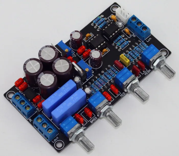 AC12V 0 или AC15 AC15V Плата усилителя использующая оригинальную тональную плату NE5532