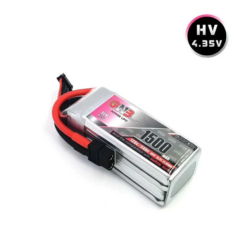 Аккумулятор Gaoneng GNB 1500 мА · ч 4S 15 2 в 120C/240C LiHV Lipo XT60 штекер для 250 размеров 3D FPV