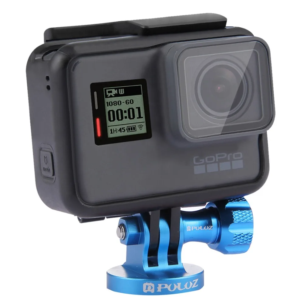 For Go Pro Accessories Tripod Mount Adapter for GoPro HERO5 HERO4 Session HERO 5 4 3+ 3 2 1 SJ4000 Xiaomi Yi sports camera | Электроника