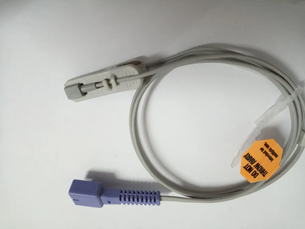 Free Shipping KMTKERAMED for for NELLCOR (OXI TECH) DB9P All Nellcor ear clip sensor, Veterinary SpO2 sensor