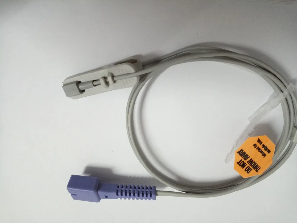 Бесплатная доставка KMTKERAMED для NELLCOR (окси TECH) DB9P все Nellcor Ушная клипса с датчиком