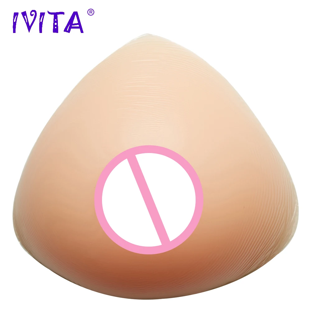 IVITA 1600 г пара искусственные реалистичные силиконовые формы груди поддельные