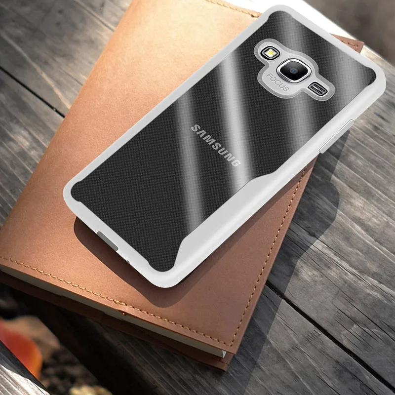 Для Samsung Galaxy J2 Prime прозрачный защитный чехол из закаленного стекла для J5 J7 Мягкие