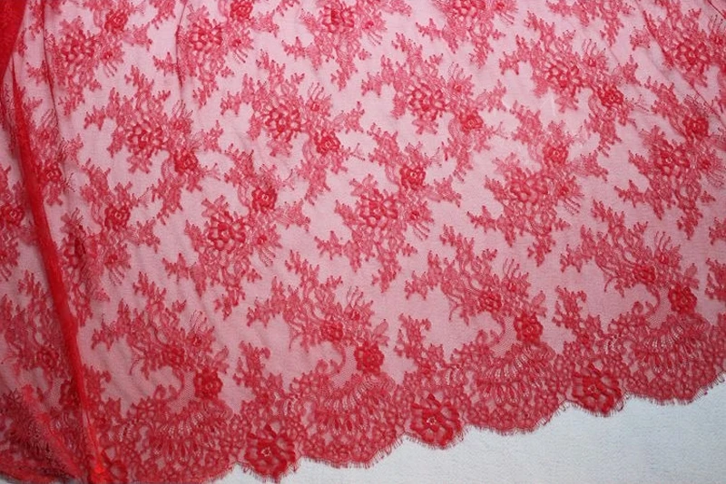 3 м/Высококачественная Черная белая красная кружевная отделка для ресниц женская