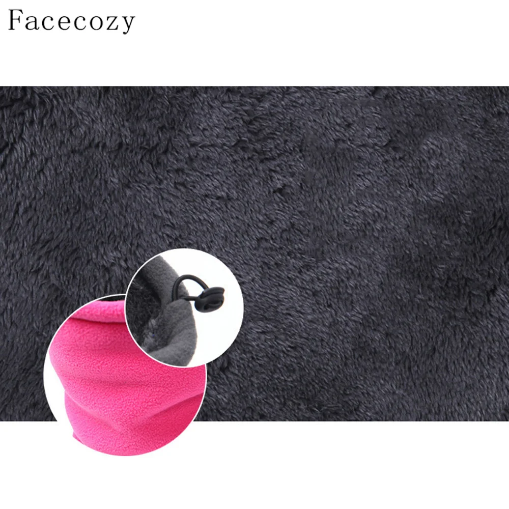 Facecozy женская зимняя спортивная шапочка многофункциональная Женская флисовая шапка теплая мягкая Толстая охотничья походная альпинизм, лыжи шарф