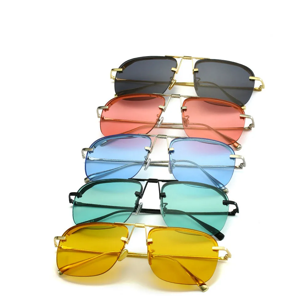 Солнечные очки FML женские квадратные роскошные брендовые дизайнерские винтажные