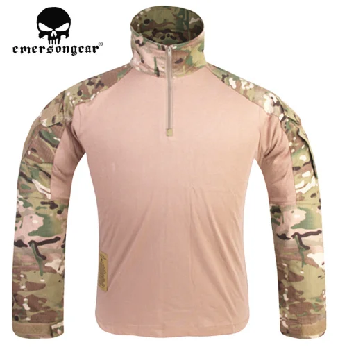 MC shirt Knee Pads EMERSONGEAR G3 боевая униформа для страйкбола рубашка брюки с наколенниками военная тактическая multicam охотничий камуфляж одежда EM9351 - Цвет: MC shirt Knee Pads