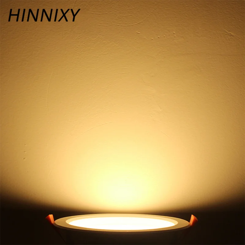 Светодиодный Интеллектуальный радар-датчик Hinnixy светильники 12 Вт 1350lm 110-240 в 135 мм с отверстиями SMD круглый скрытый точечный светильник