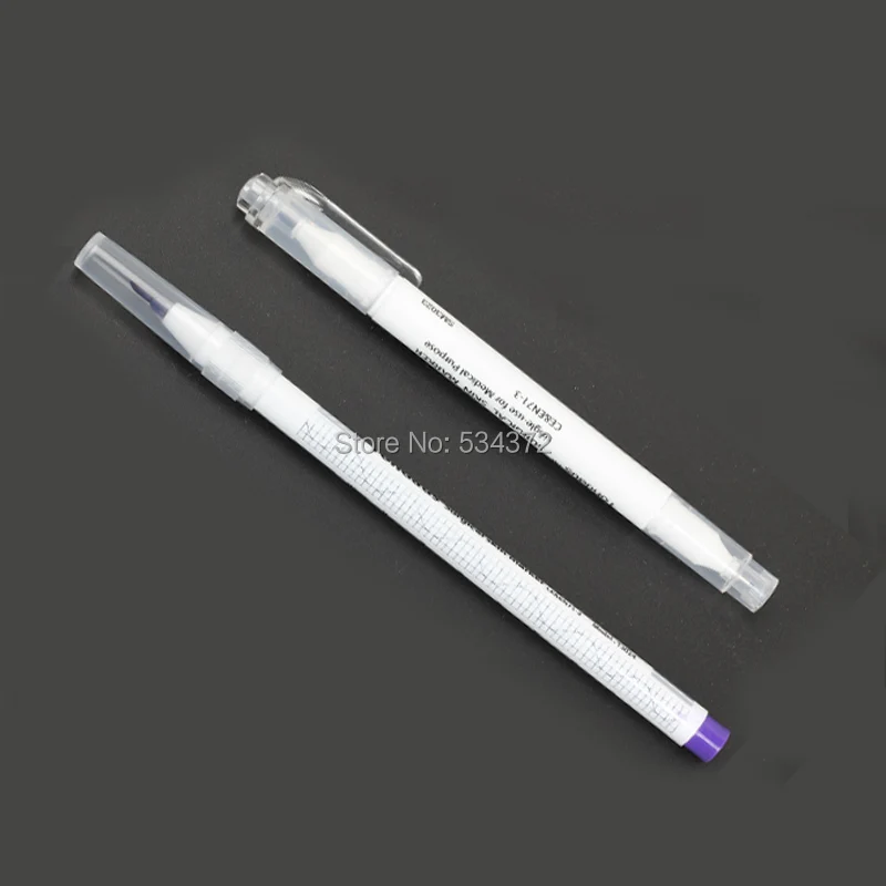 

2pcs* 1MM Makeup Marker Pens Waterproof Skin Positioning Marker Pens For Eyebrow Lips Tattoo