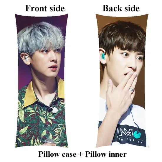 picture Kpop Park Chanyeol long Pillow include inner home hugging body pillow Customize - Цвет: picture