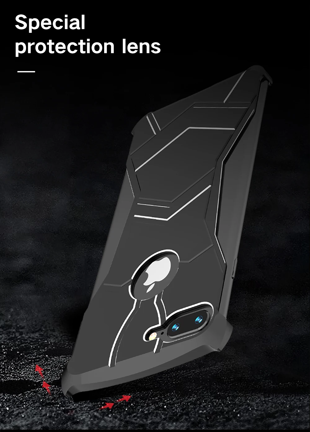 R-JUST алюминиевый чехол для iPhone 7 7 P 8 8 Plus для iPhone X XS Max XR чехол Магнит аттракцион противоударный бронированный чехол жесткий металлический