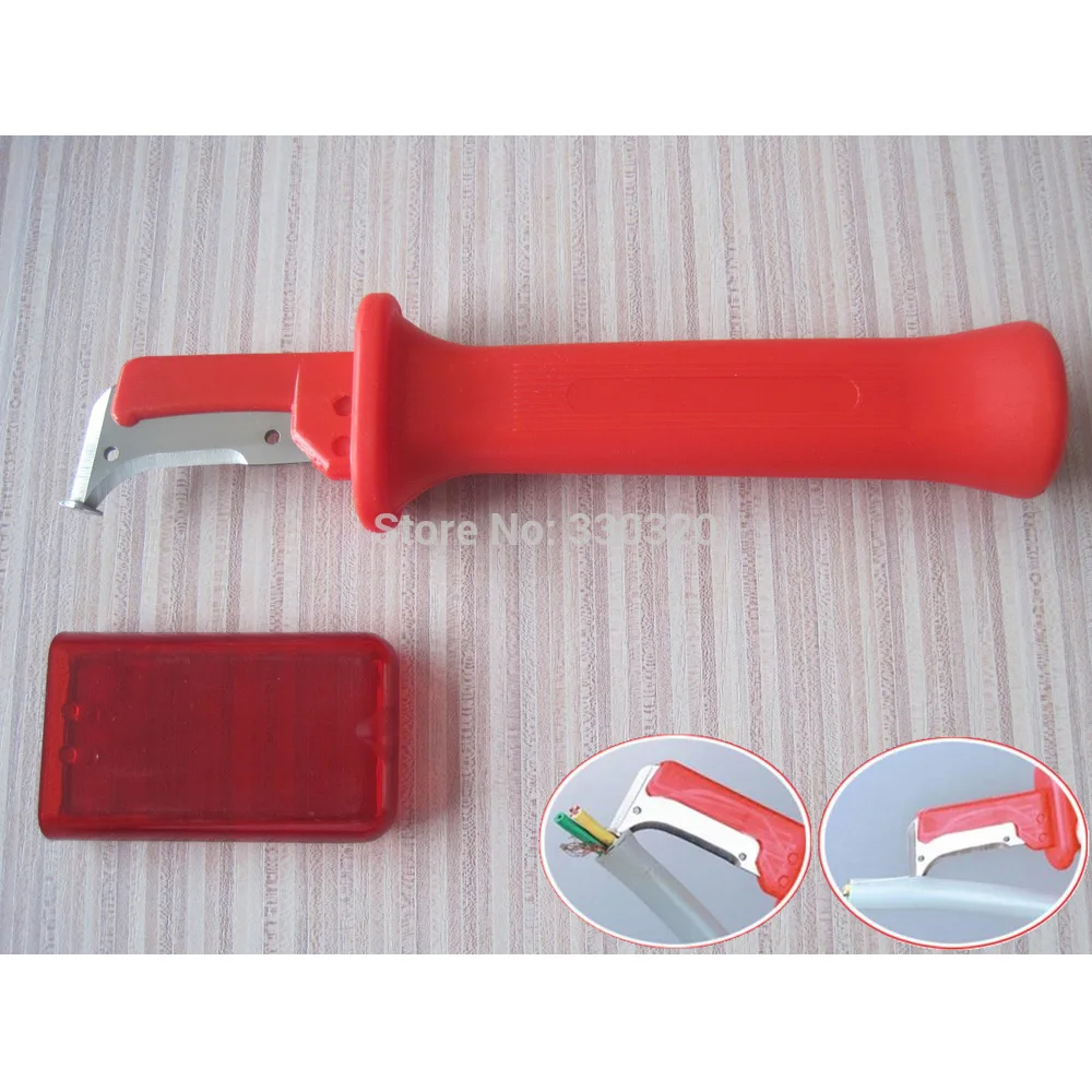 

German Style cable stripping knife Patent Fixed Hook Blade LS-55 Wire Stripper
