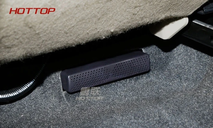 Topunion автомобиль под сиденьем задний AC тепло напольный кондиционер Vent на выходе решетка 2 шт./компл. для Toyota Camry
