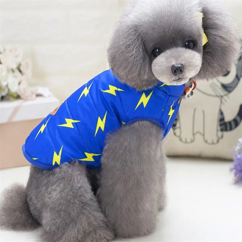 Bigeyedog собака жилет пальто зимняя куртка одежда для собак Щенок Чихуахуа Костюмы для маленьких собак домашних животных Костюмы наряд Прямая