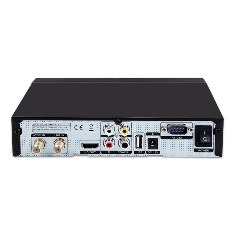 DVB S2 спутниковый ресивер ATSC Freesat V7 Combo Северная Америка поддержка PowerVu Biss Youporn|v7