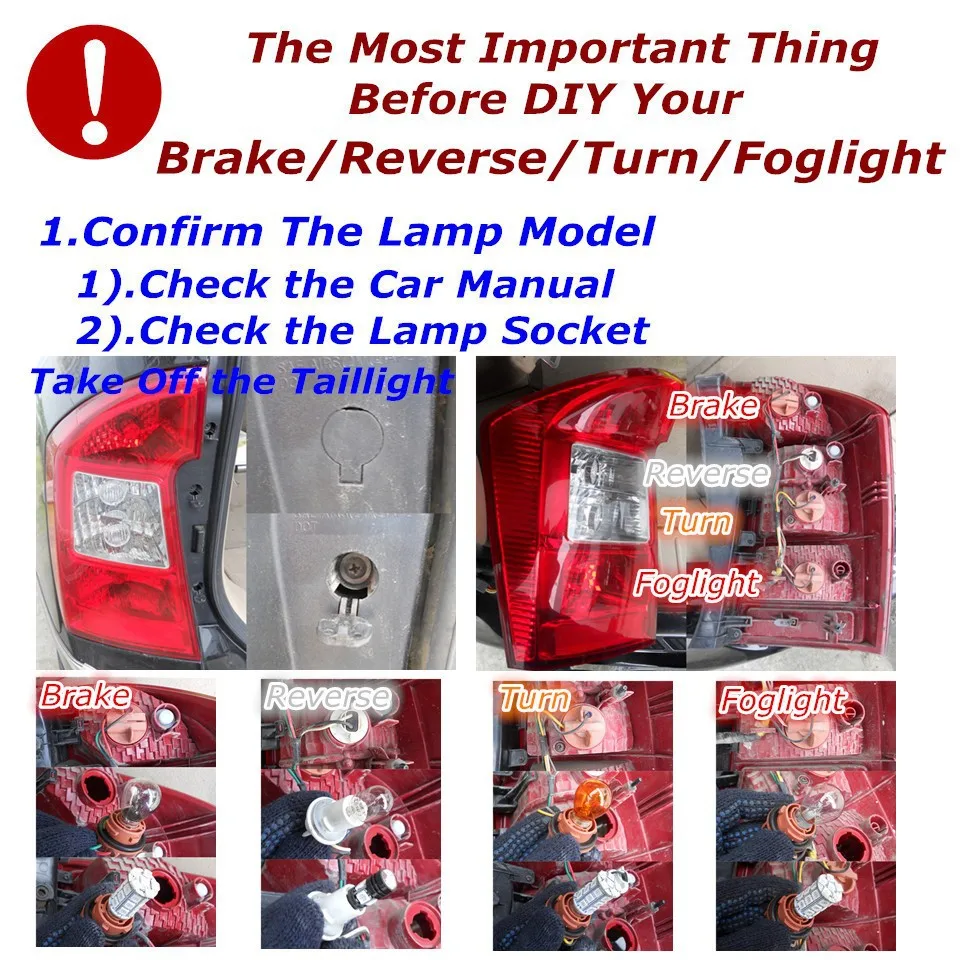 12V светодиодный(22* 1206SMD) автомобиль лампа W21W T20 W3X16d/7440 с одиночной линией для спереди и длинное сзади Поворотный Светильник задняя туман светильник