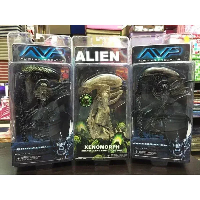 Aliens vs Predator Grid Alien Xenomorph полупрозрачный прототип костюма воин инопланетянин