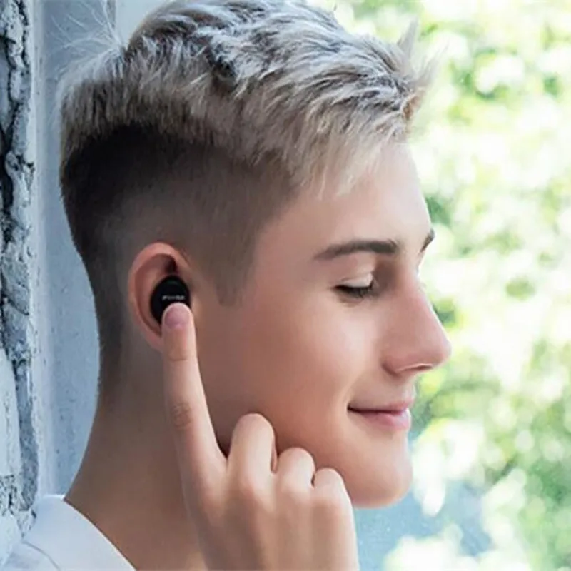 Bluetooth наушники 5 0 мини TWS беспроводные стерео IPX5 водонепроницаемая Спортивная