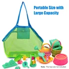 Уличная пляжная сумка для плавания, складная сетчатая водонепроницаемая сумка для плавания, сетчатые сумки-тоут детские игрушки для пляжа, пляжные спортивные сумки для плавания