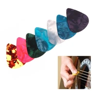 1pcs guitar picks multi abs plectrum plucked string instrument for guitar player acoustic electric accessorie random color