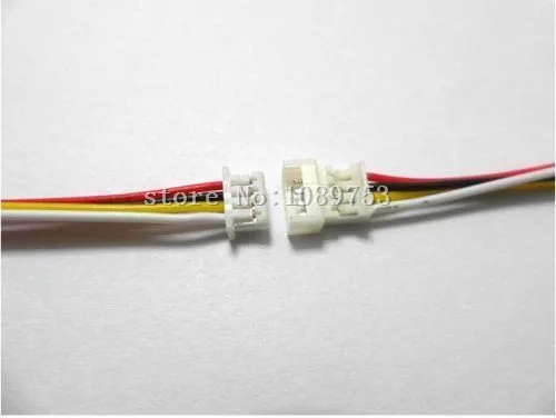 50 пар Micro JST 1 25 4 контактный штекер и гнездо разъем с проводами кабелей|4-pin jst|plug