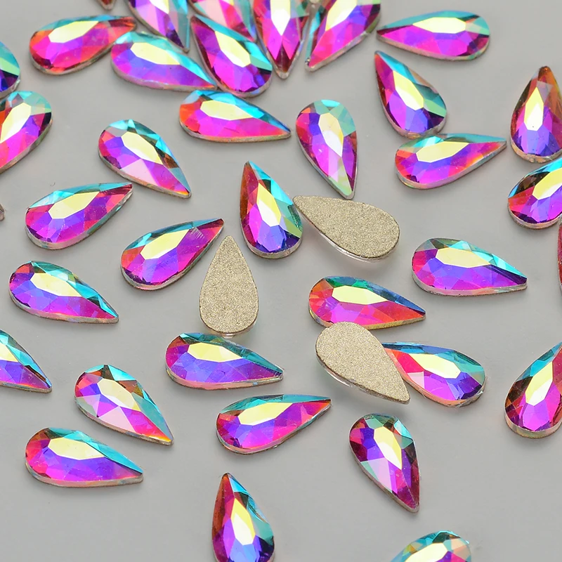 30 шт. кристаллы в форме капли дождя 5 х10 мм | Дом и сад