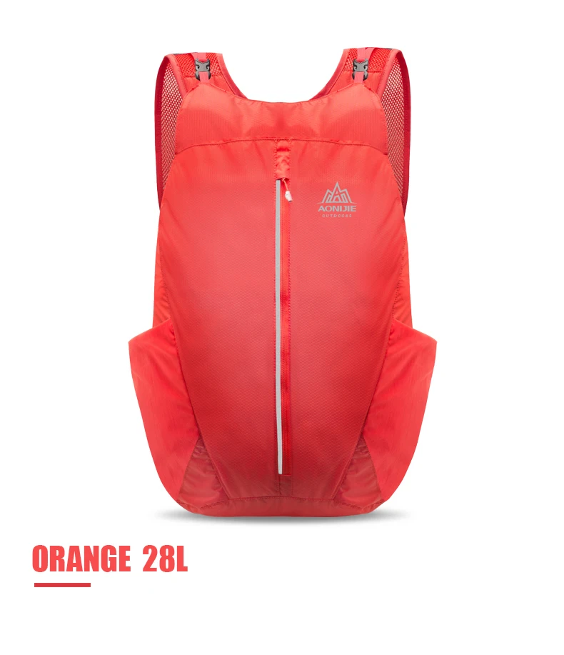 AONIJIE 18-28L Мужской Женский легкий рюкзак складной нейлоновый наружный спортивный походный Кемпинг Альпинизм тренажерный зал фитнес дорожная сумка