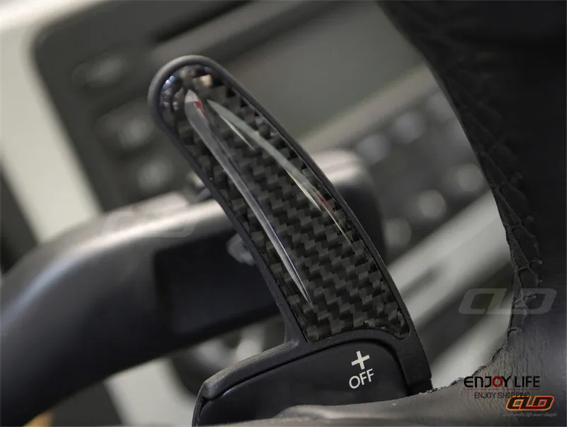 2 шт./компл. рулевого колеса DSG Paddle расширение Манетки Стикеры украшения для AUDI A3 A4 A5 A6 A1 Q5 Q7 TT 08-12