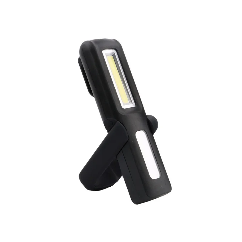 black COB светодиодный светильник-вспышка, магнитный рабочий светильник, USB Перезаряжаемый фонарь, мощный дисплей, подвесной фонарь, ночник, светильник ing - Испускаемый цвет: black