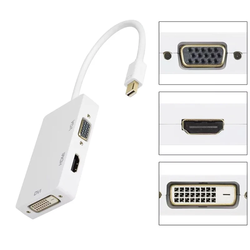 Кабель-преобразователь папа-мама HDMI DVI VGA | Компьютеры и офис