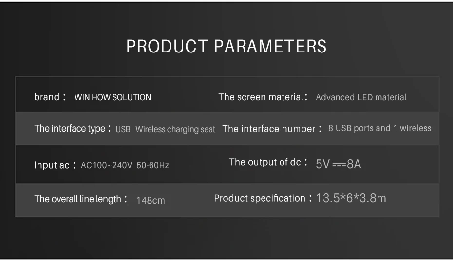 Беспроводное зарядное устройство для Xiaomi, быстрая зарядка, USB зарядное устройство для Samsung s10, умный Универсальный концентратор, розетка питания для iphone X, настенный адаптер