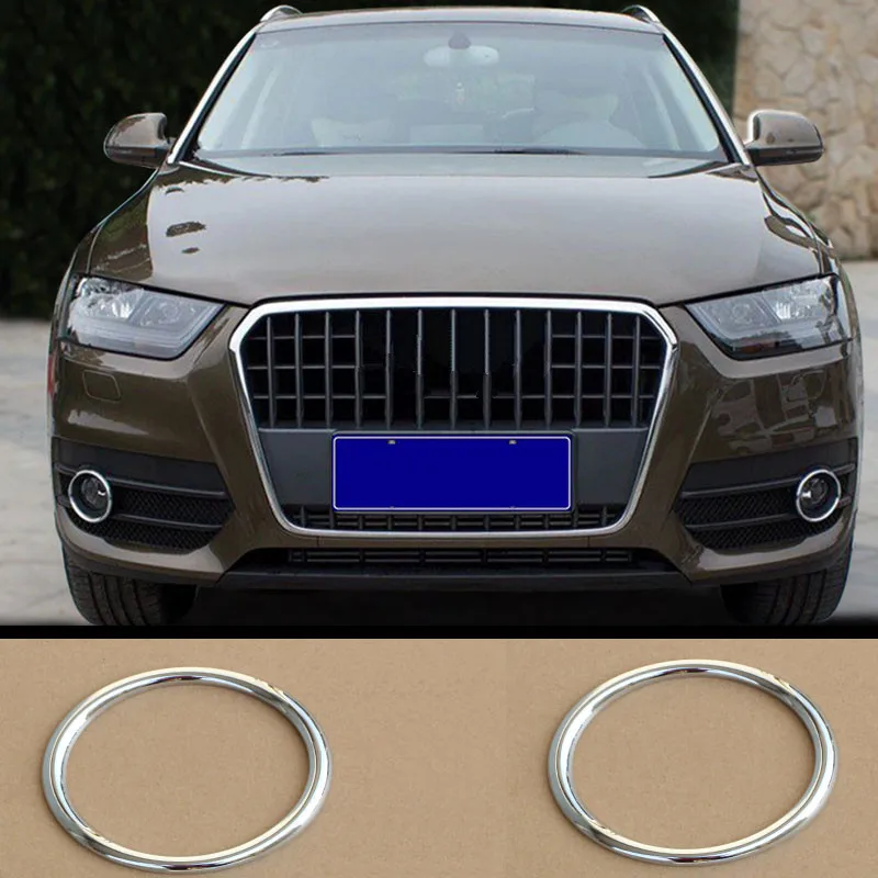Наклейка на передние противотуманные фары для Audi Q3 2011 2014 2 шт./компл.|light sticker|stickers