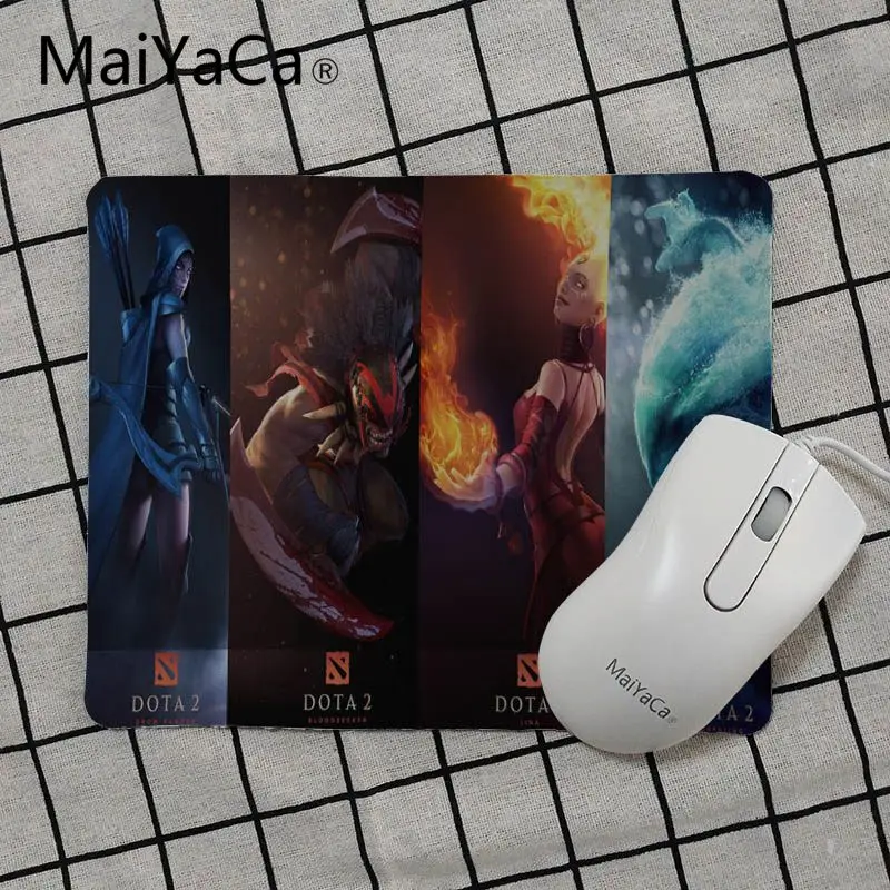 MaiYaCa ваши собственные коврики Dota 2 Heroes чемпионы офисные мыши резиновые Аниме