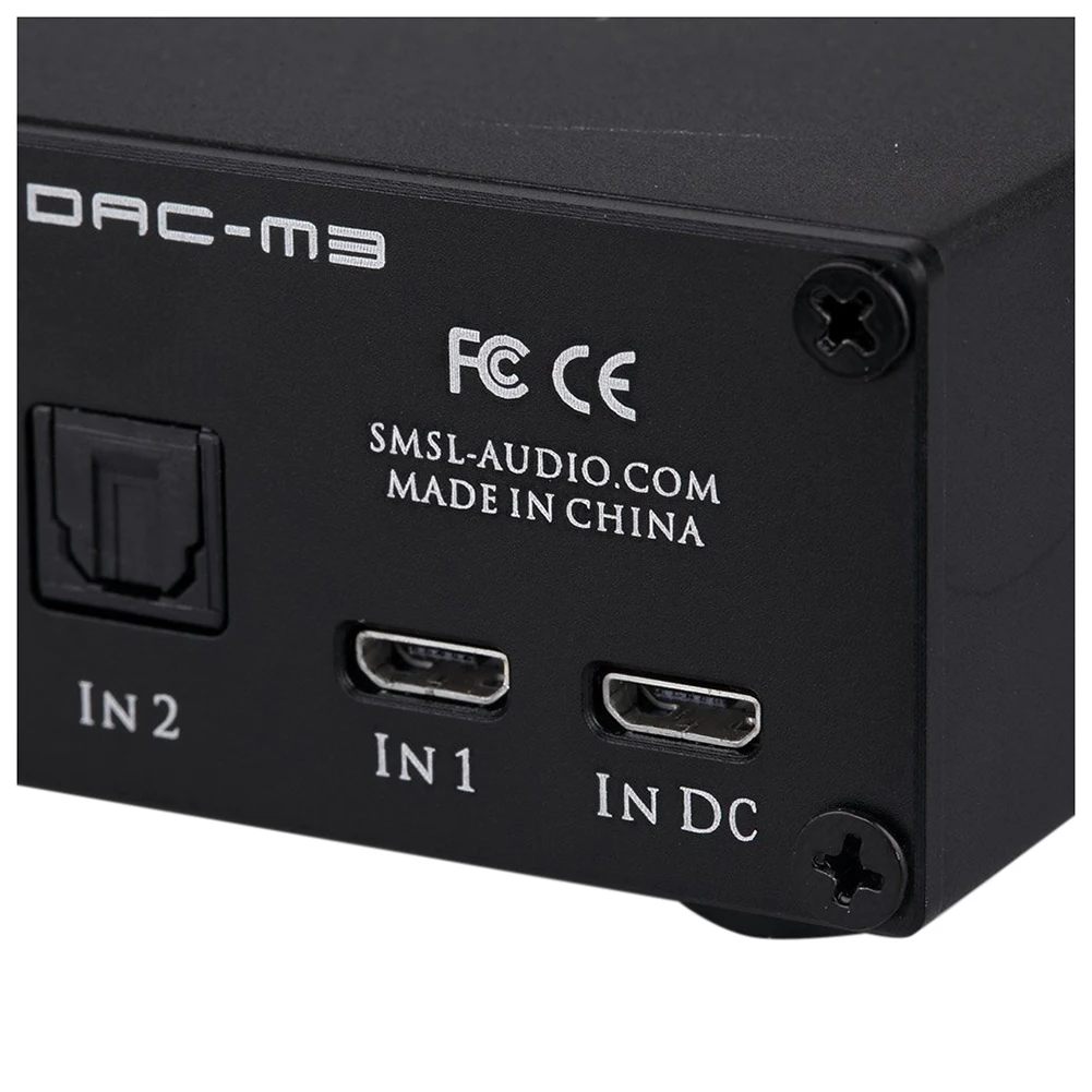 Горячий SMSL аудио M3 USB питание декодер AMP Многофункциональный оптический
