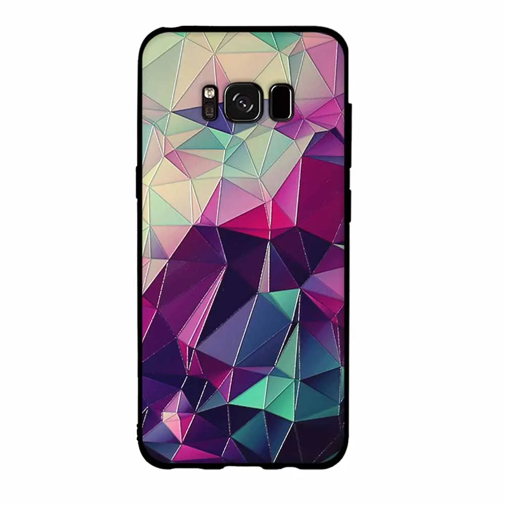 Чехлы для samsung Galaxy S8 G950F чехол мягкие силиконовые чехлы из ТПУ оболочка 3D с кошкой