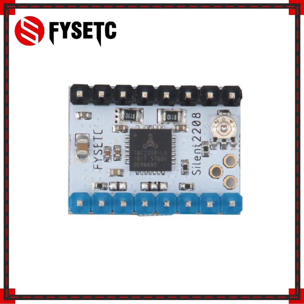 1 шт. бесшумный модуль драйвера шагового двигателя TMC2208 V1.2 Stepstick радиатор для