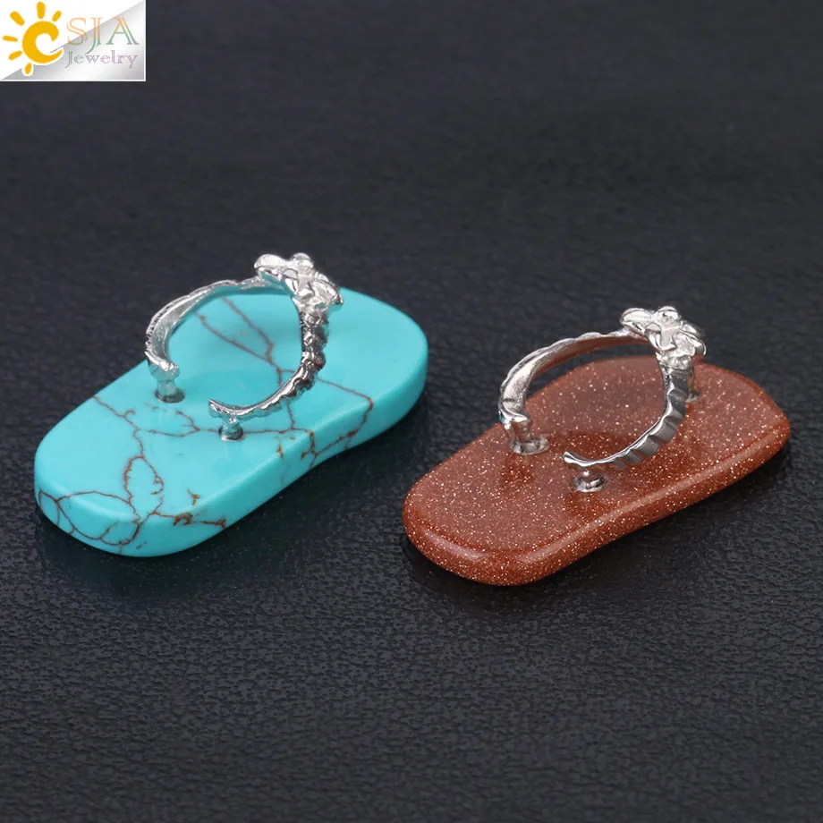 Csja натуральный Абалон оболочки подвеска-вьетнамка зеленый Howlite небольшой кулон для DIY серьги ожерелья, браслеты, ювелирные изделия F999
